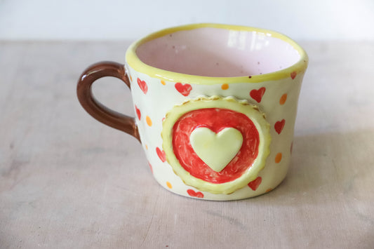 Queen of Hearts Jam Tart Mug