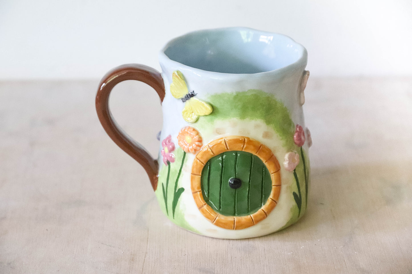 Summer Hobbit House Tulip Mug