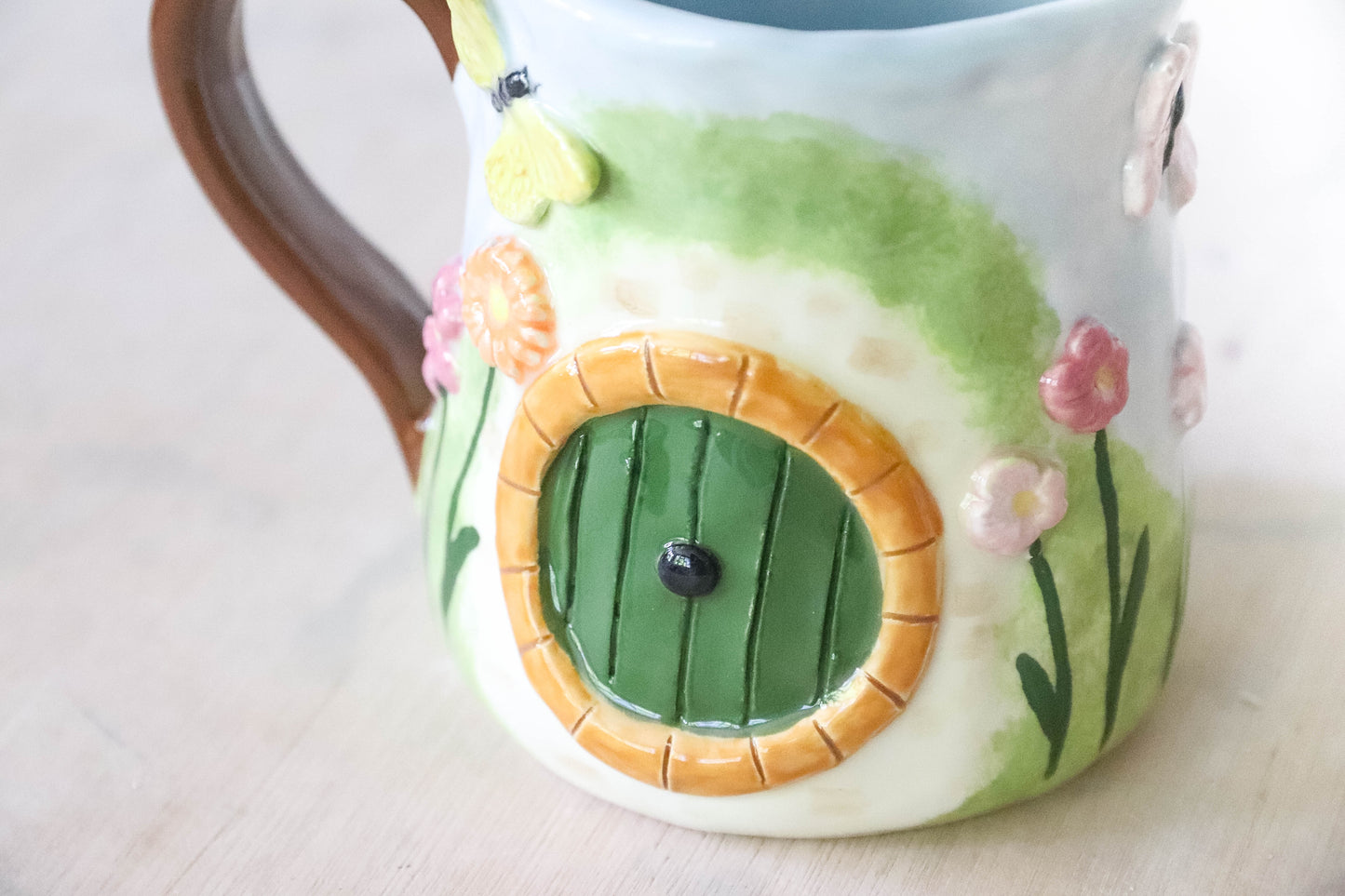 Summer Hobbit House Tulip Mug