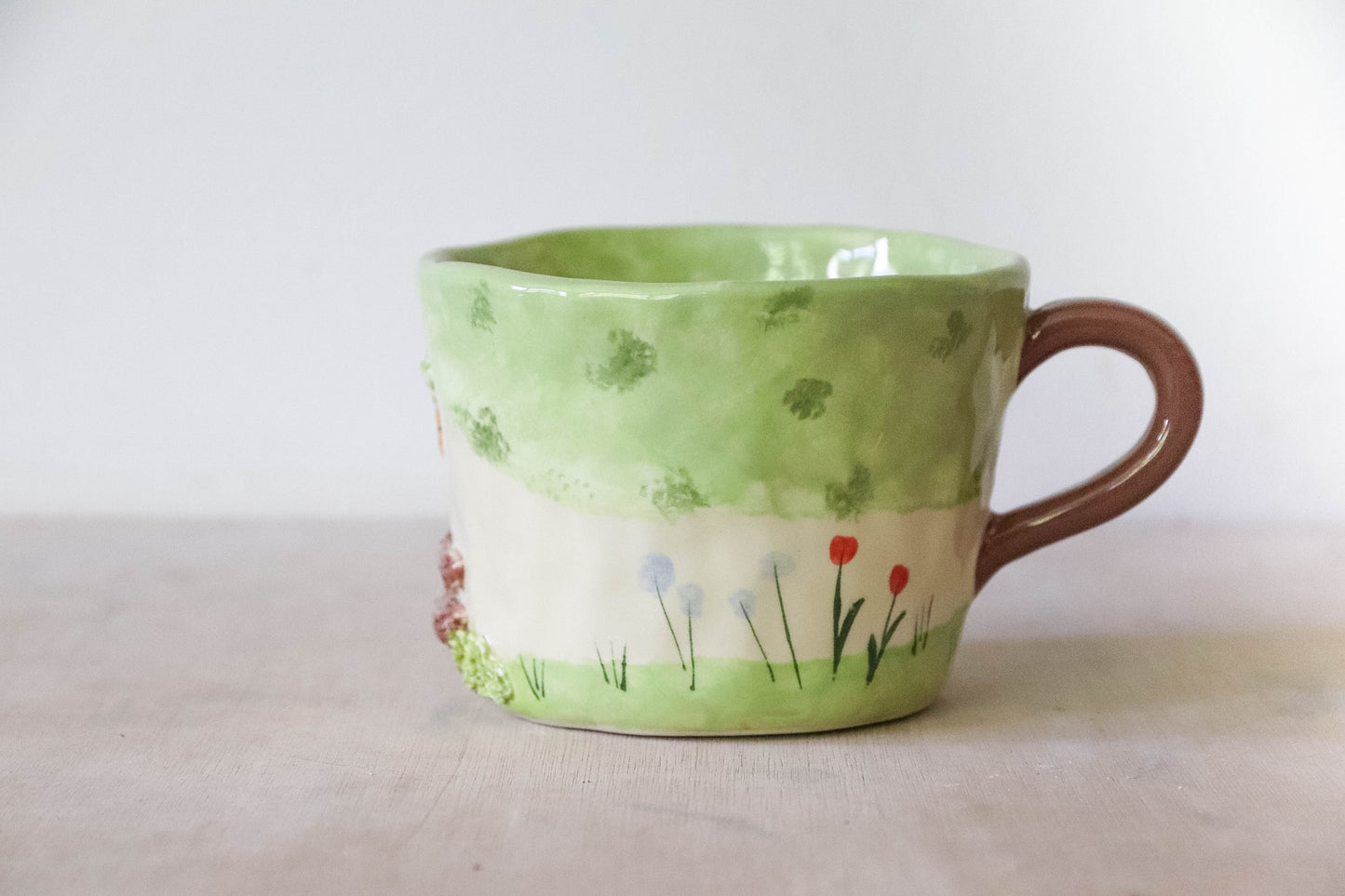 Hobbit House Garden Bench Mug