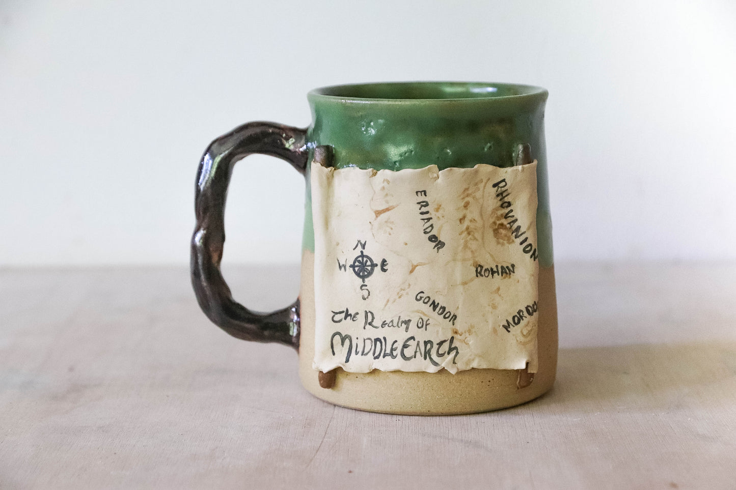 Thirds - Map of Middle Earth Stoneware Mug
