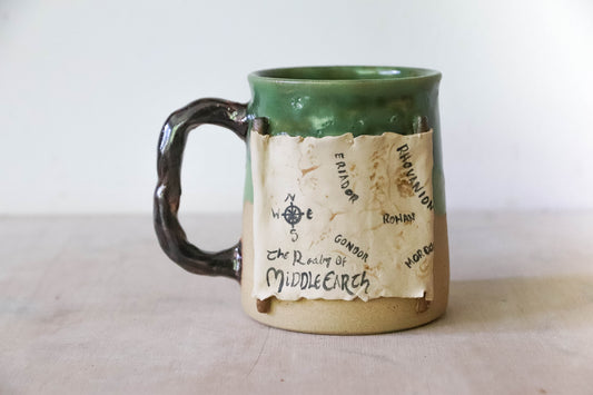Thirds - Map of Middle Earth Stoneware Mug