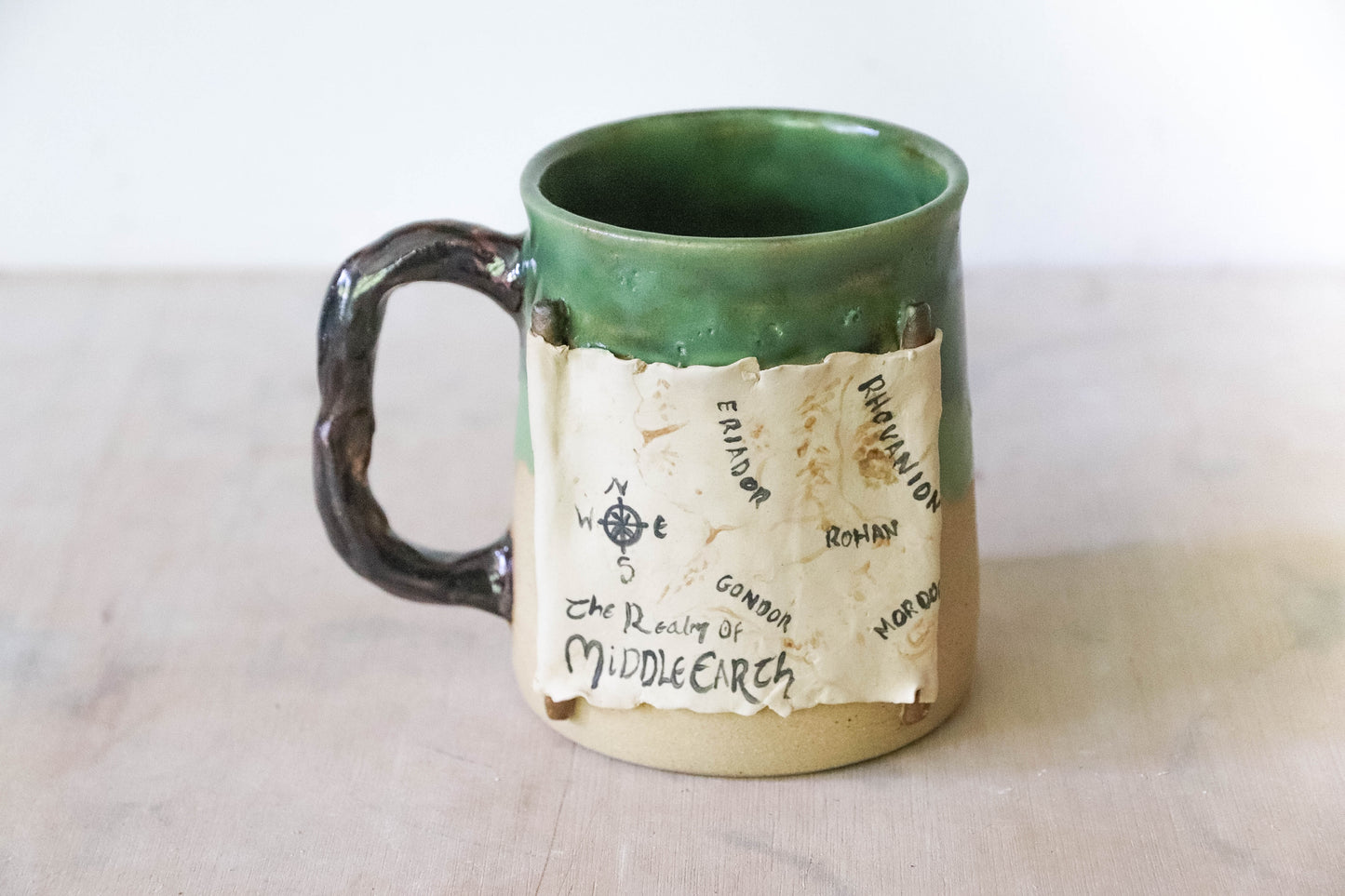 Thirds - Map of Middle Earth Stoneware Mug