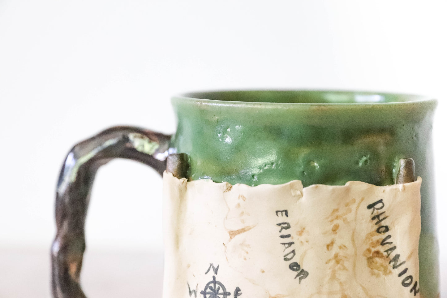 Thirds - Map of Middle Earth Stoneware Mug