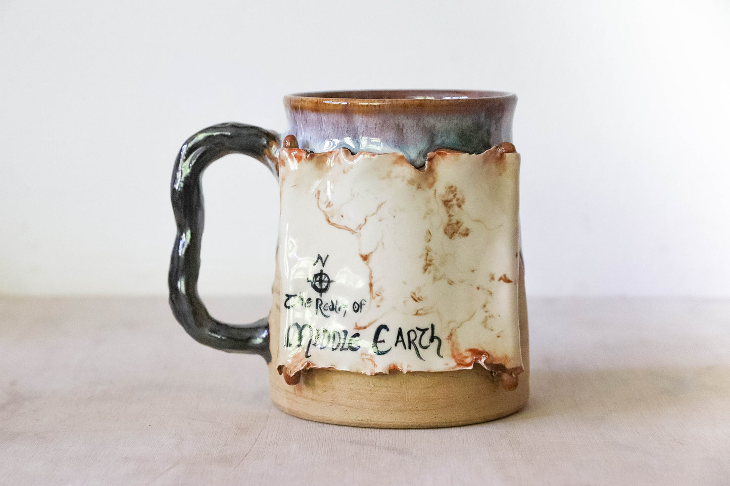 Middle Earth Map Stoneware Mug