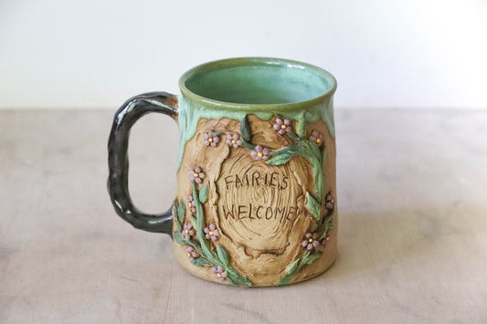 Fairy Tree Stoneware Mug