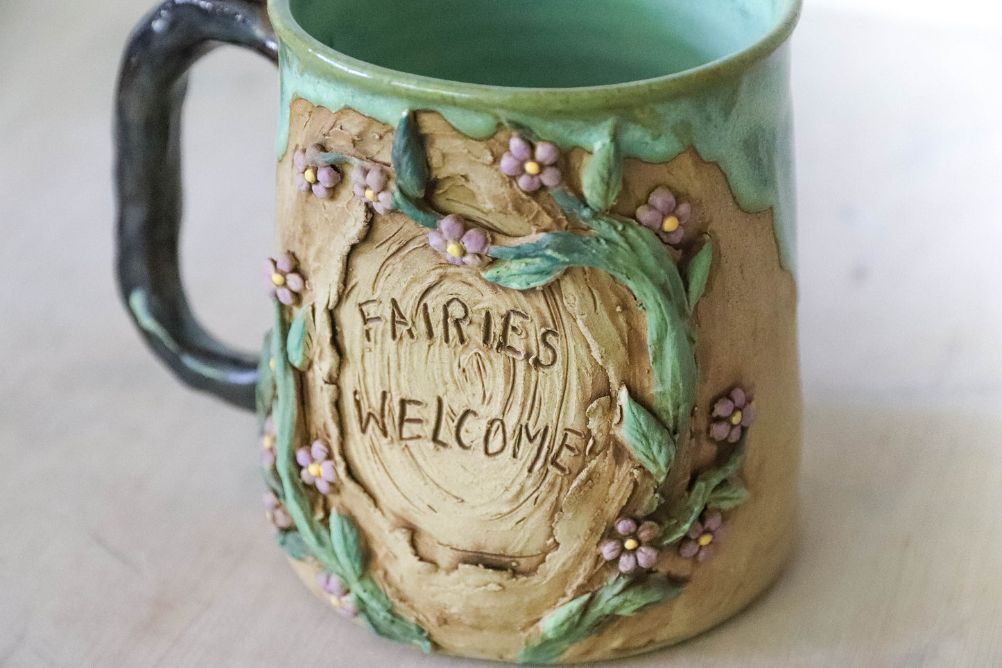 Fairy Tree Stoneware Mug