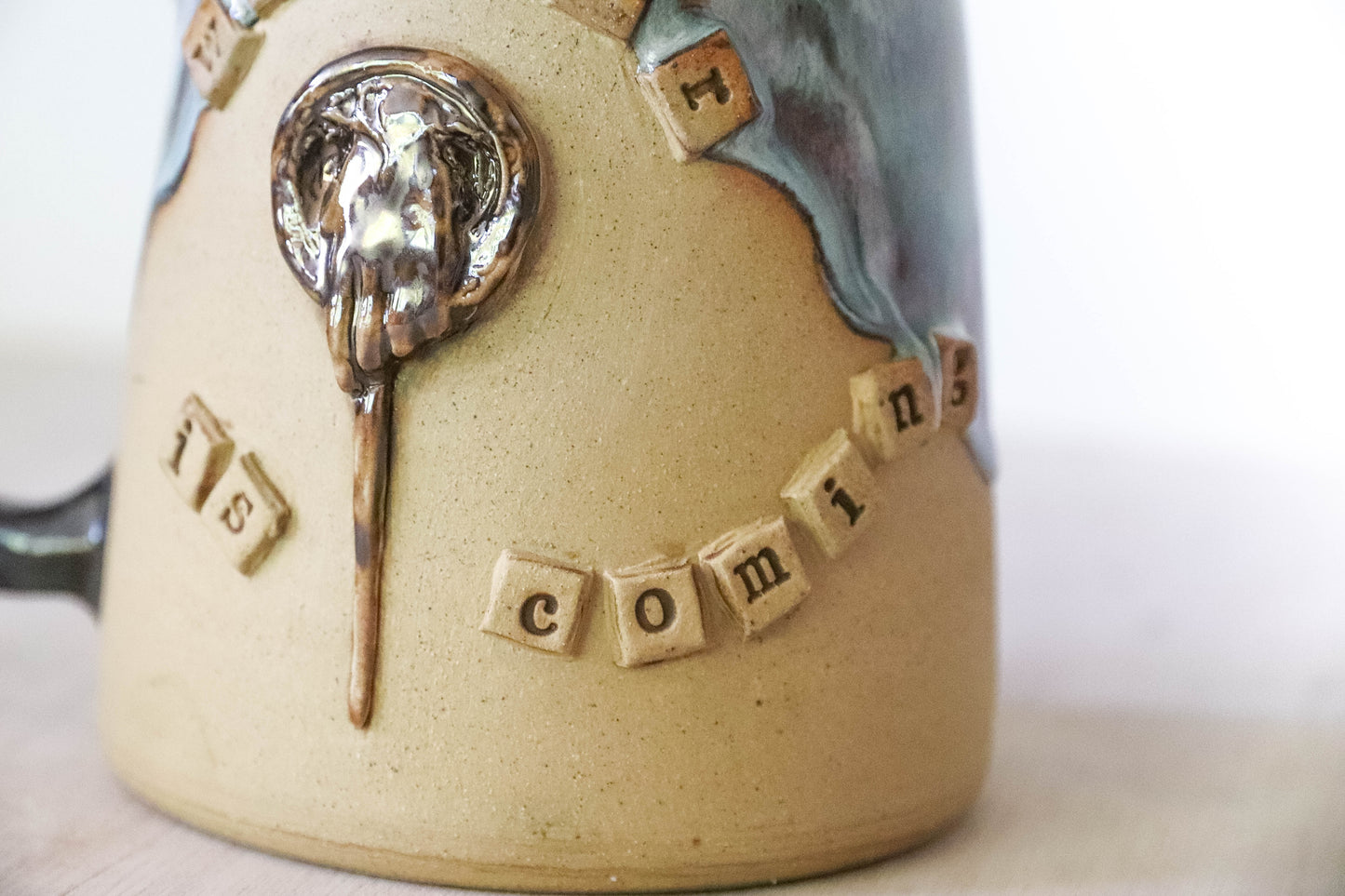 Hand of The King Stoneware Mug
