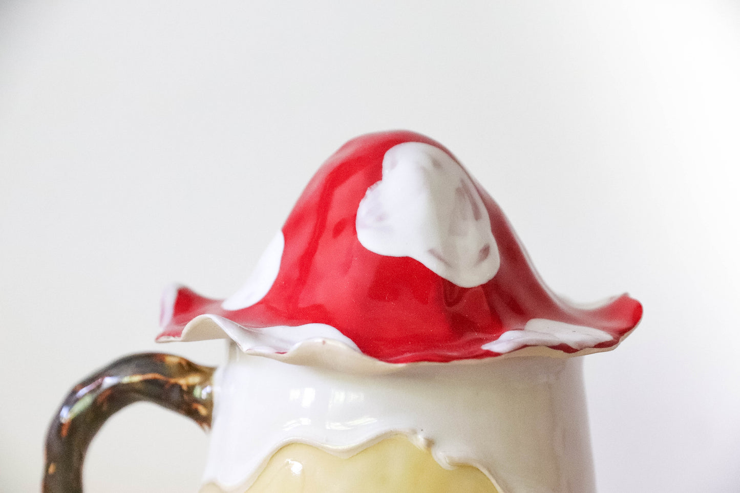 Toadstool Fairy House Stoneware Mug