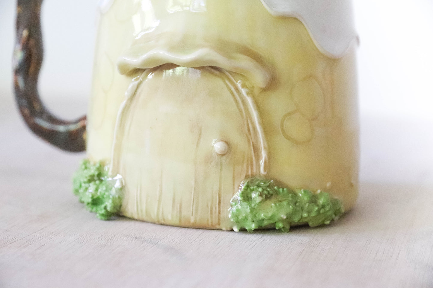 Toadstool Fairy House Stoneware Mug