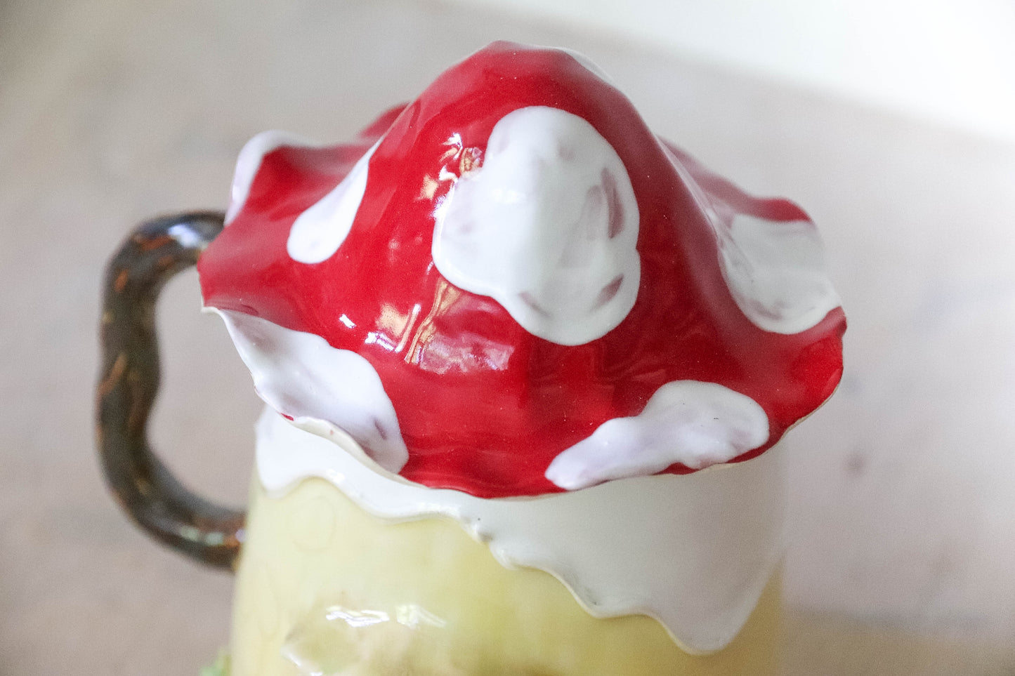 Toadstool Fairy House Stoneware Mug
