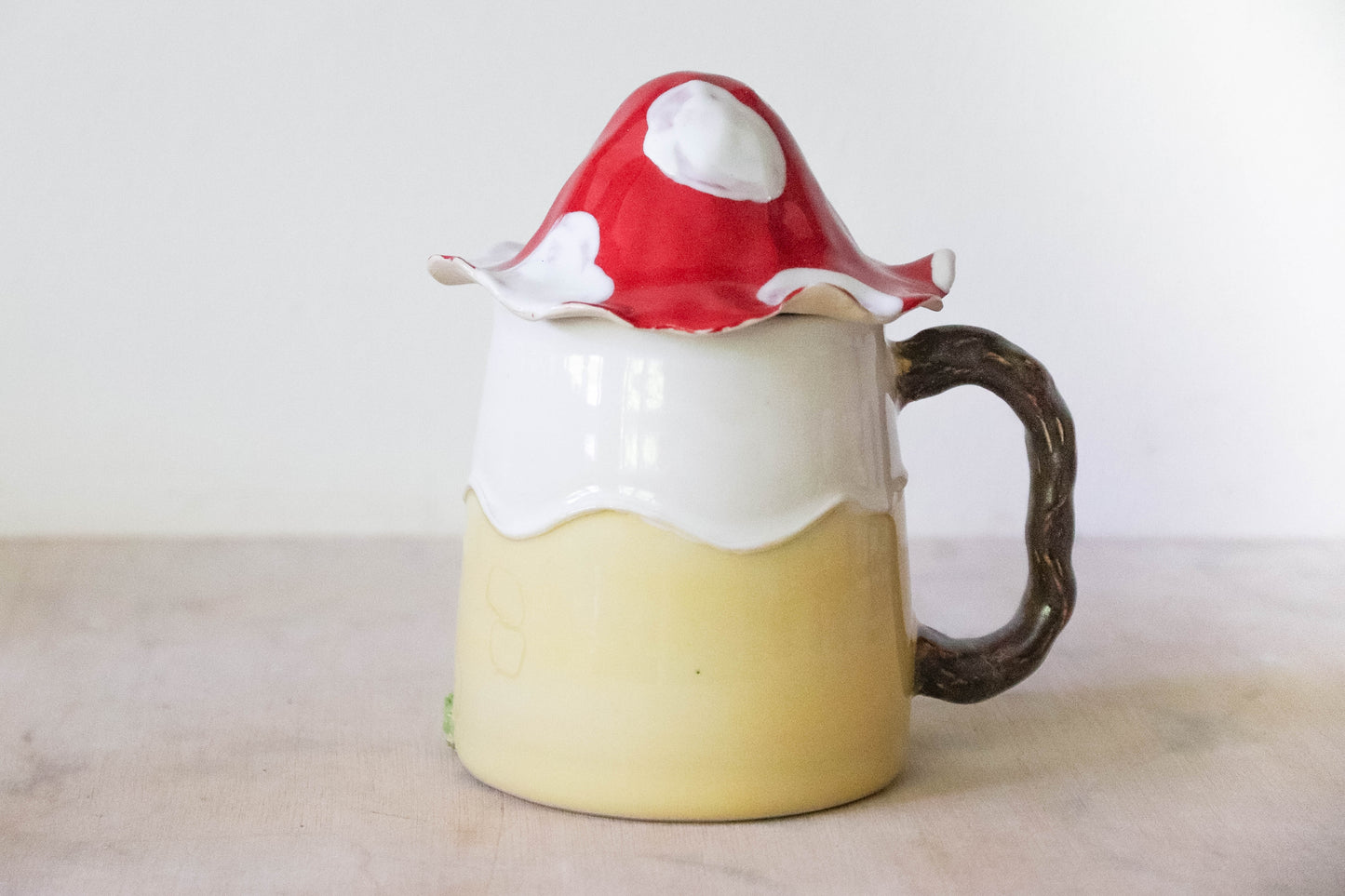 Toadstool Fairy House Stoneware Mug
