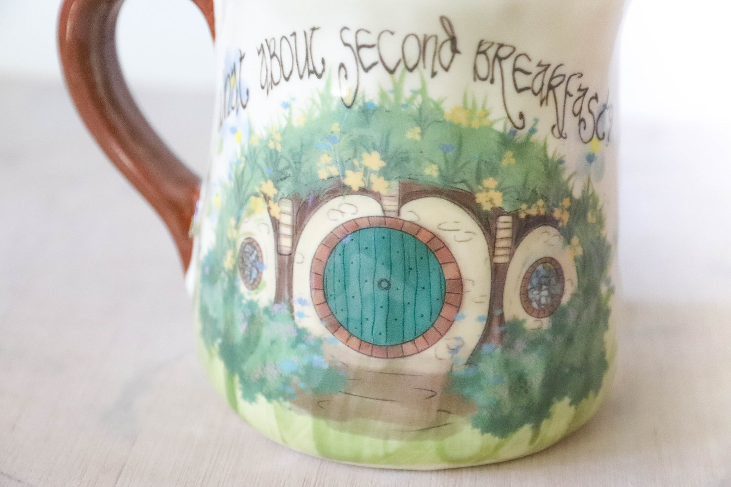 Second Breakfast Tulip Mug