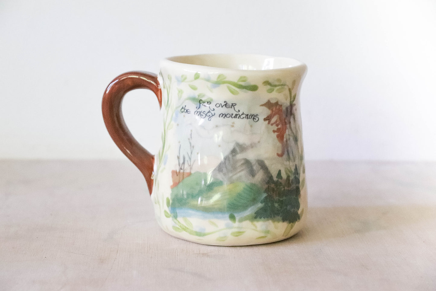 Misty Mountains Tulip Mug