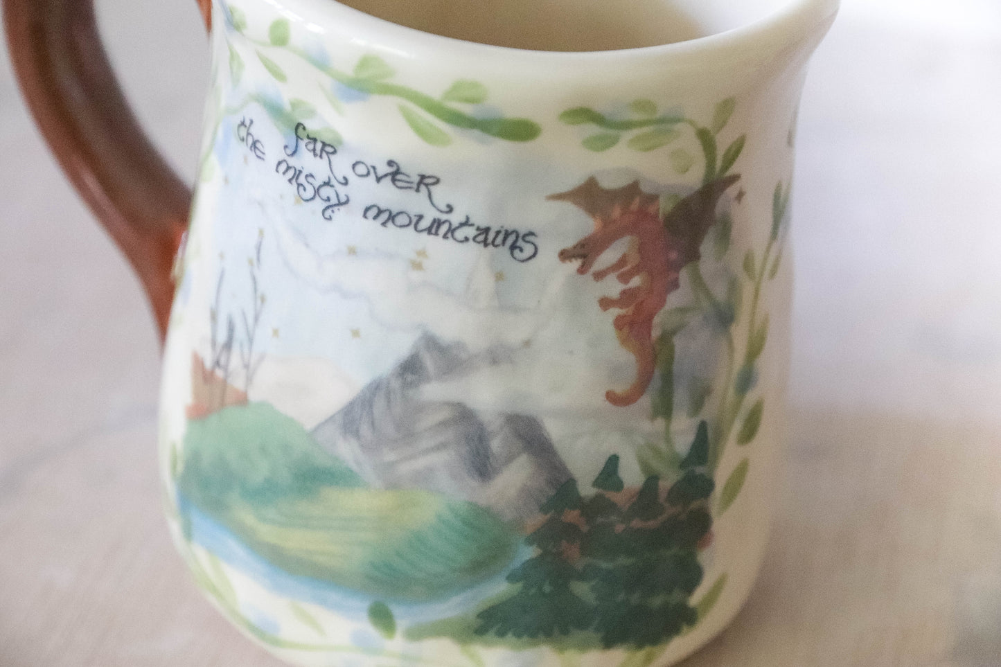Misty Mountains Tulip Mug