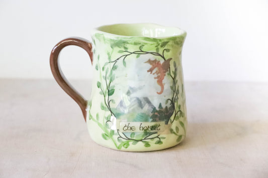 Green Hobbit Tulip Mug