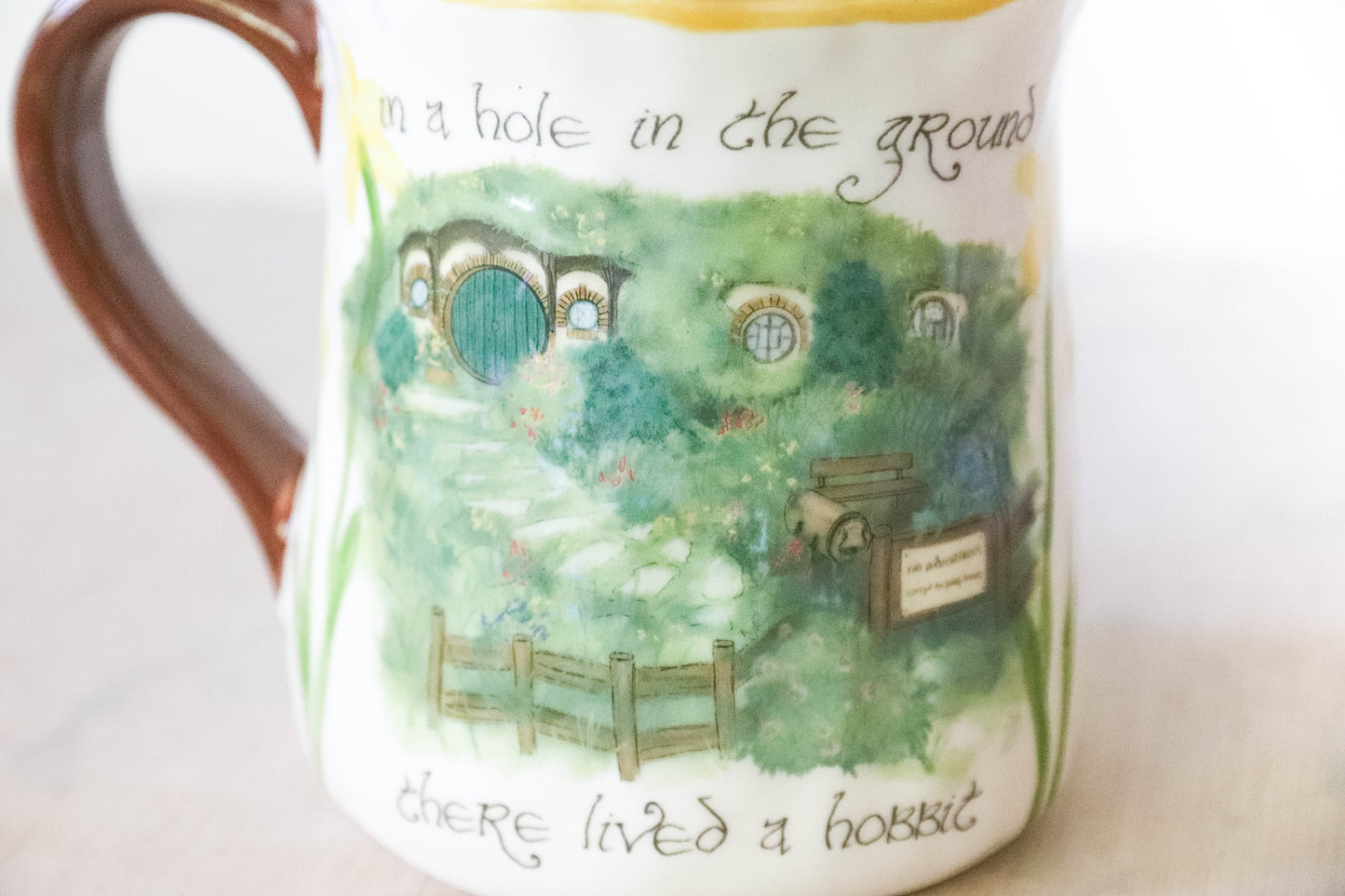 Hole in the Ground Tulip Mug