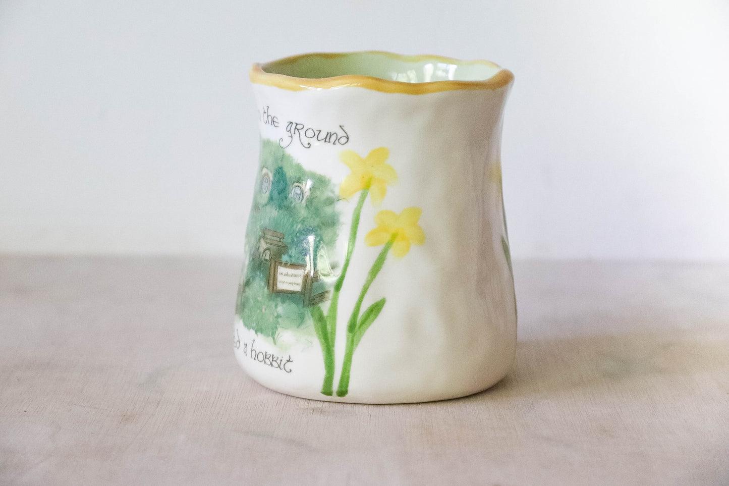 Hole in the Ground Tulip Mug