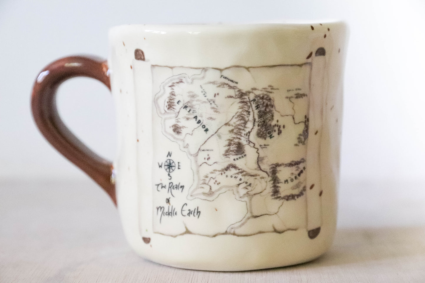 Middle Earth Map Small Mug