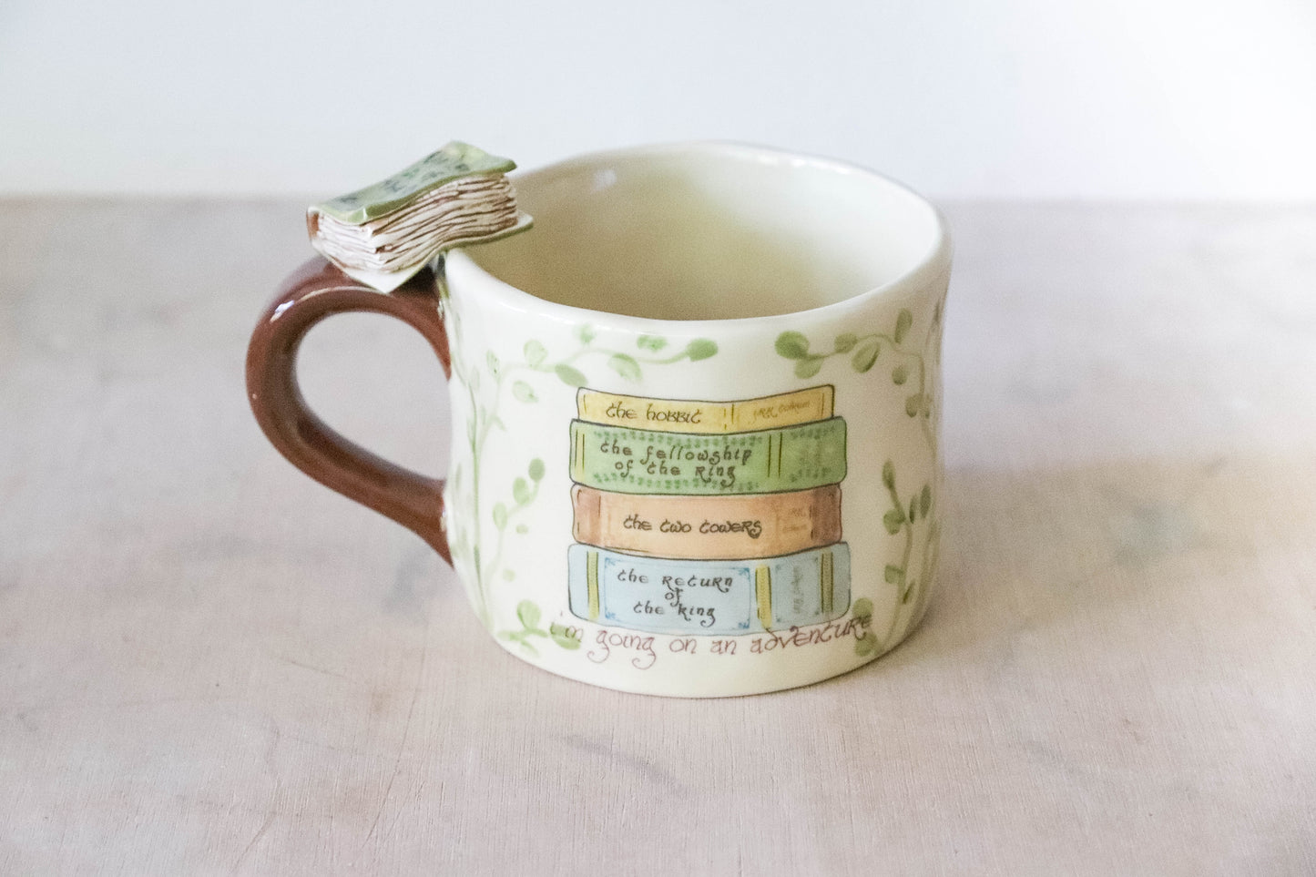 LOTR books Mug Large