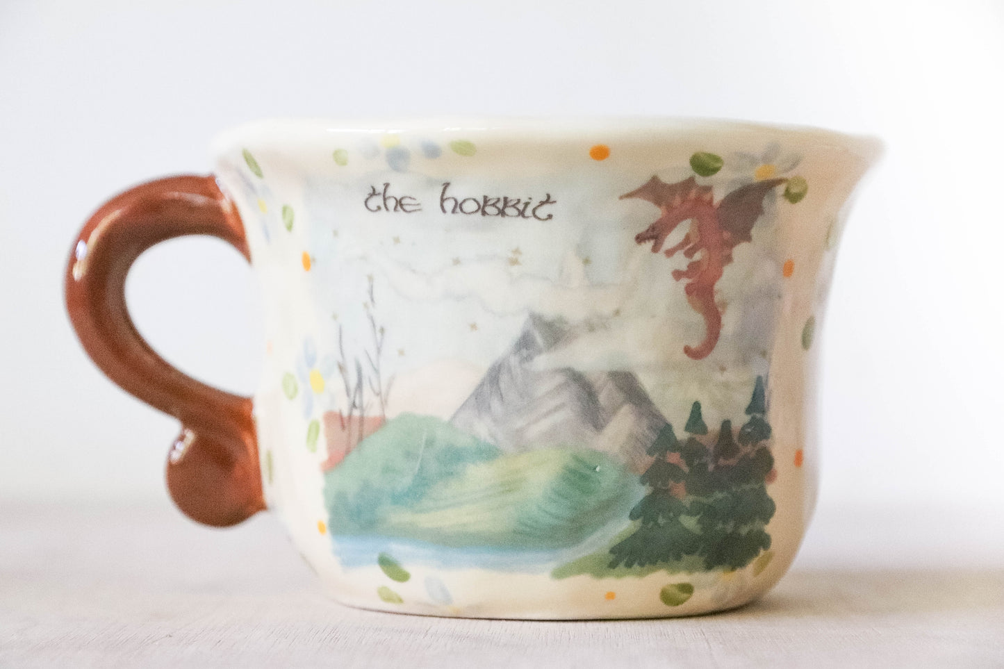 The Hobbit Daisy and Dots Mug
