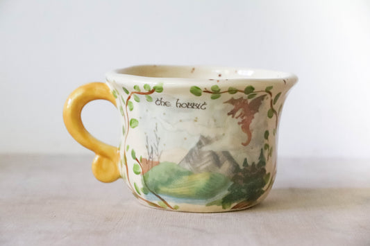 The Hobbit Yellow handle Mug
