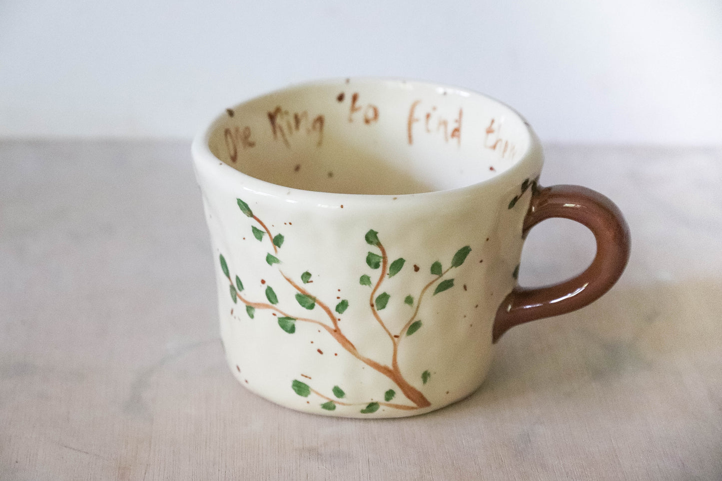 Middle Earth Map Vines One Ring Mug