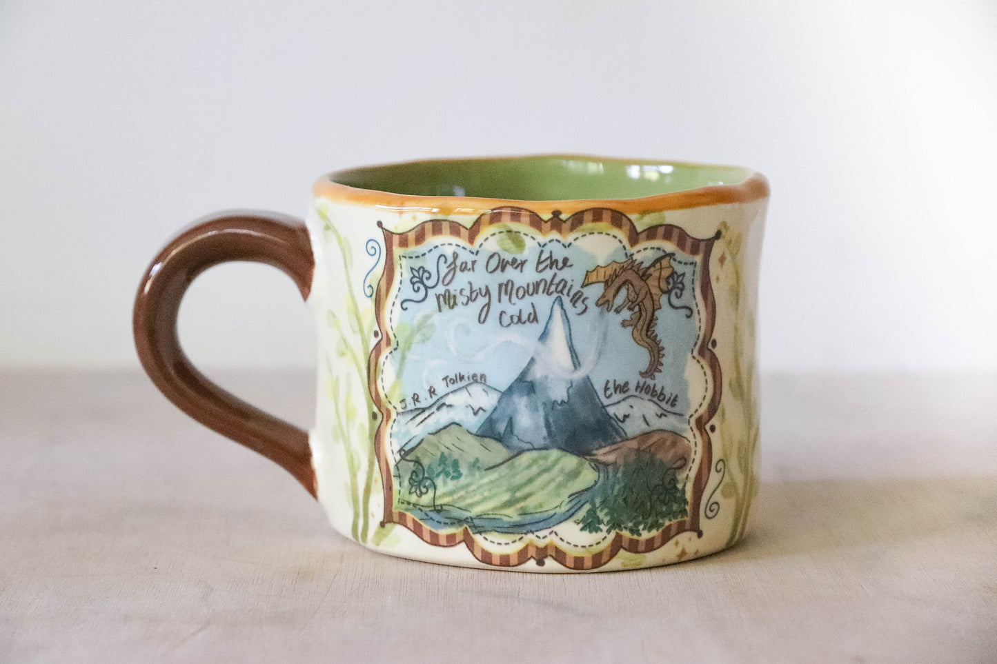The hobbit Framed Mug Large