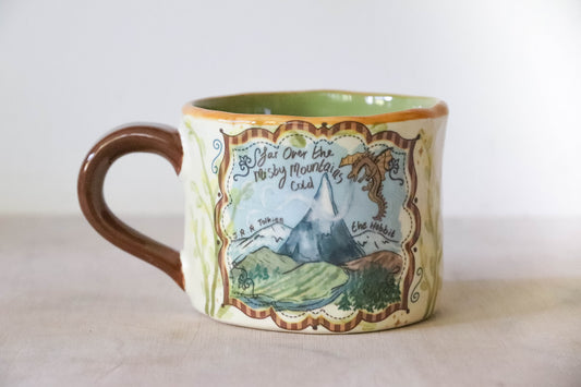 The hobbit Framed Mug Large