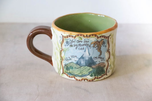 The hobbit Framed Mug Large