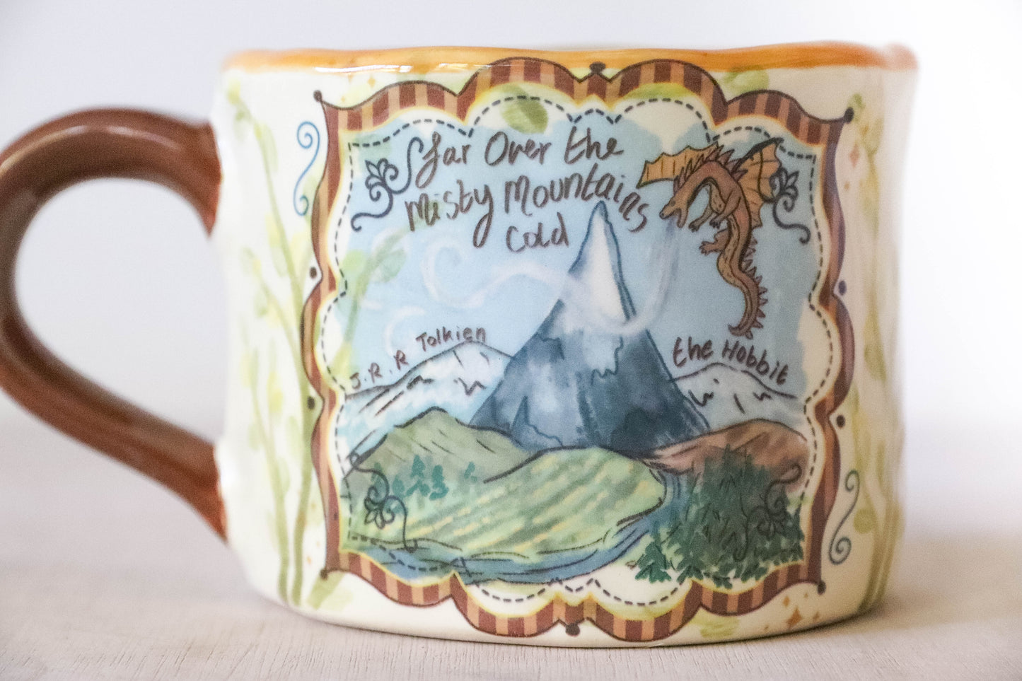 The hobbit Framed Mug Large