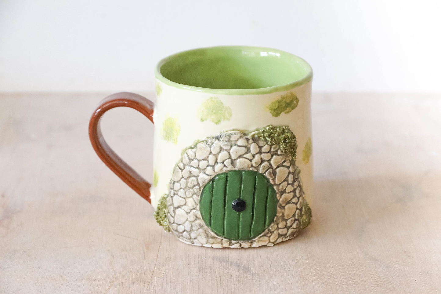 Stone Hobbit House Round Mug