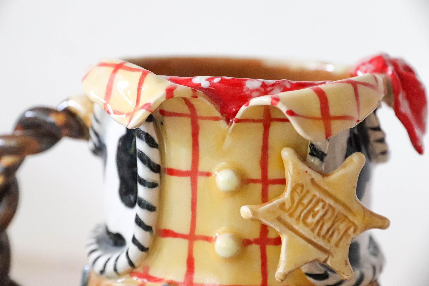 Woody Stoneware Mug