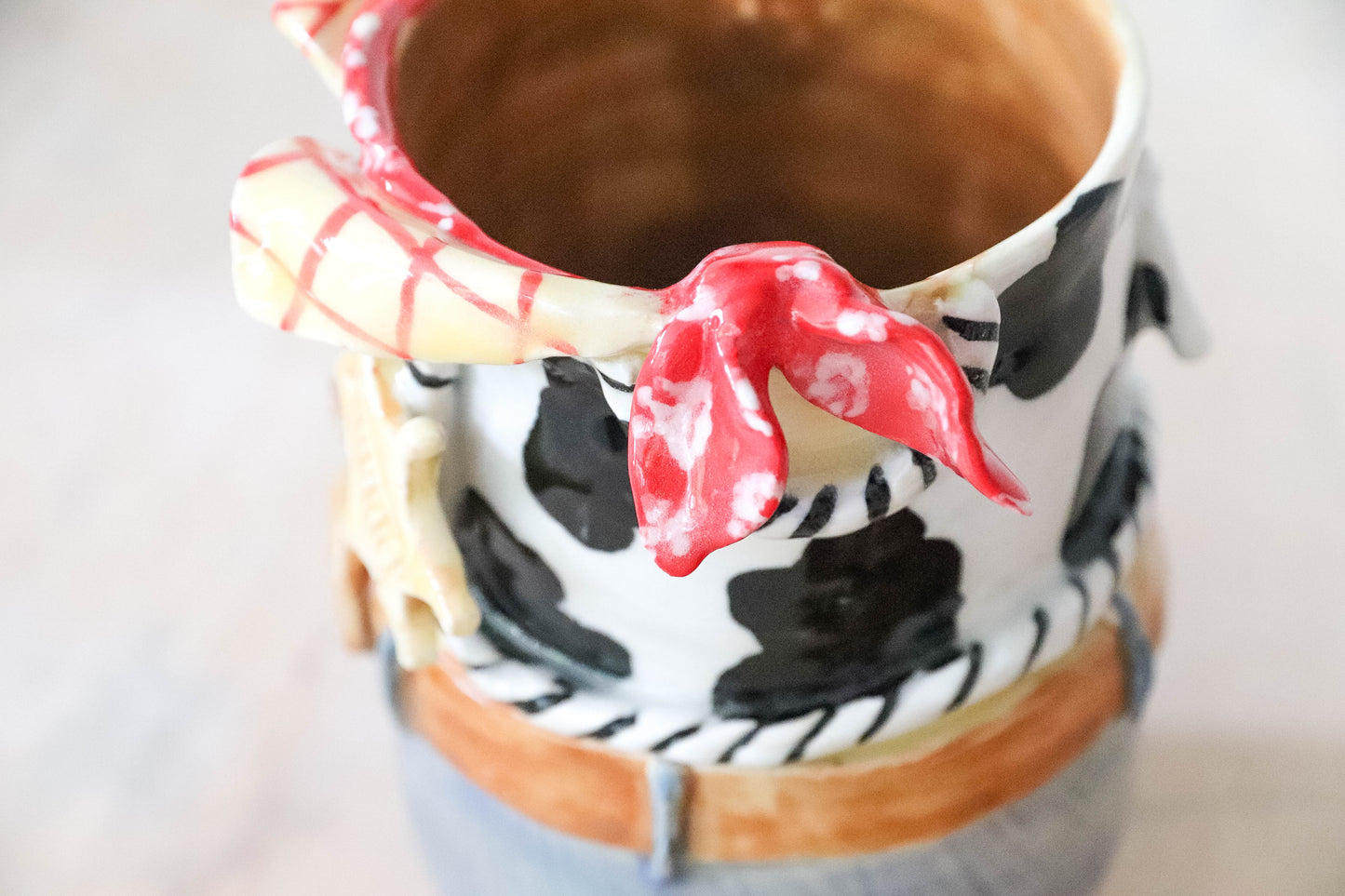 Woody Stoneware Mug