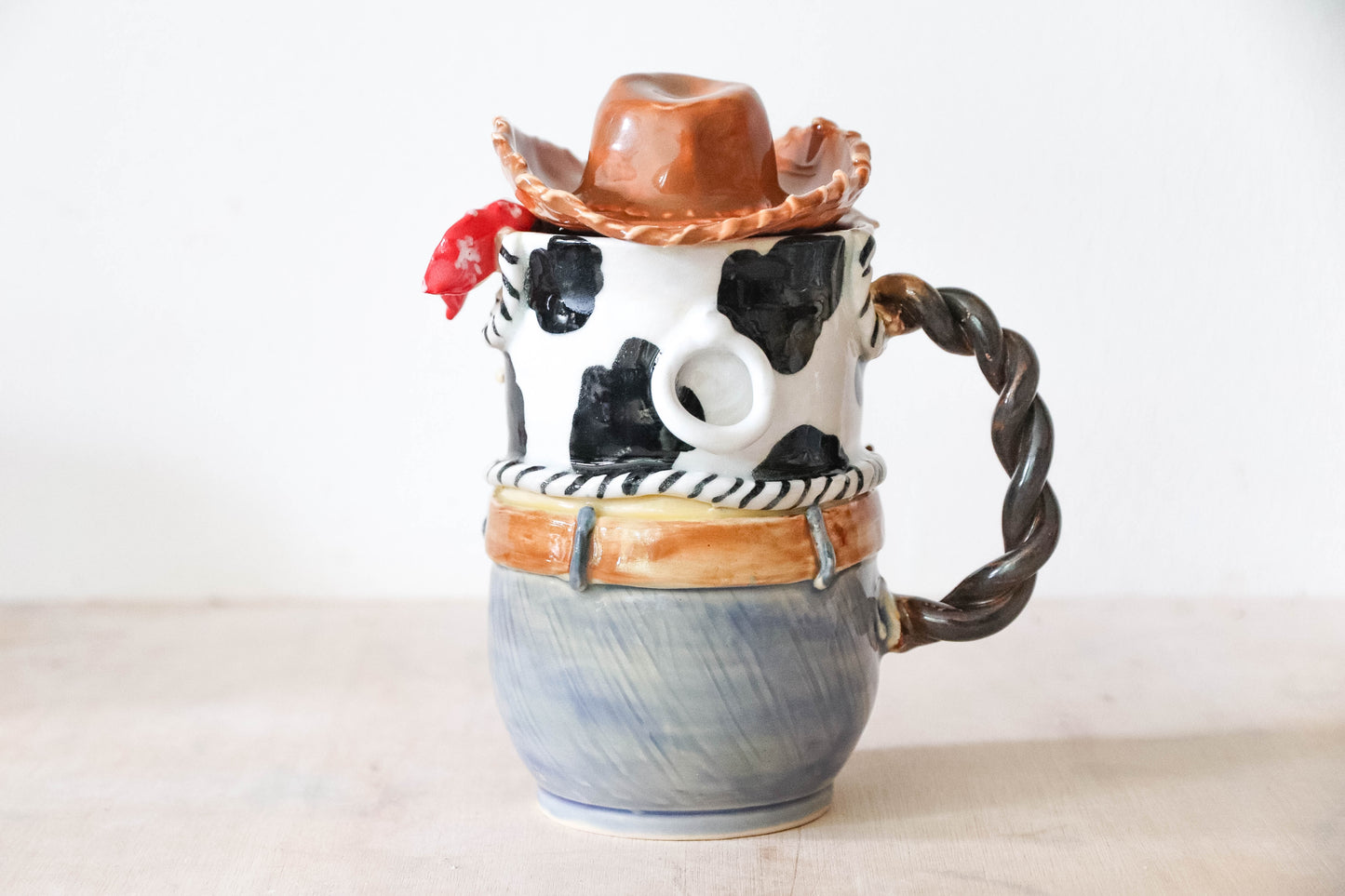 Woody Stoneware Mug