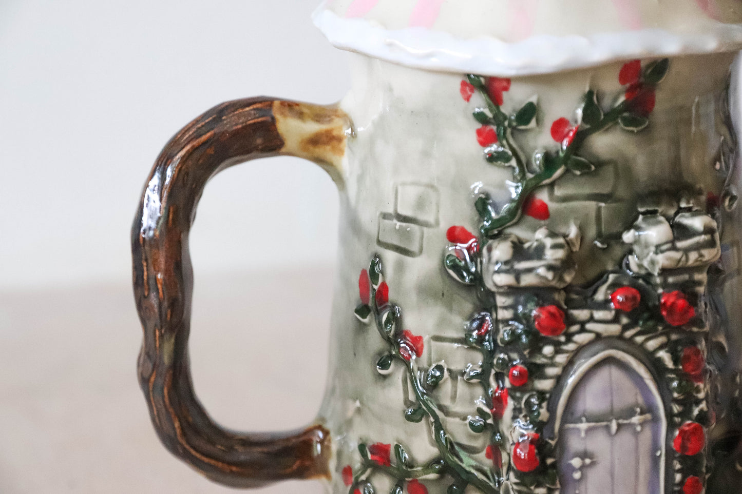 Medieval Castle Stoneware Mug