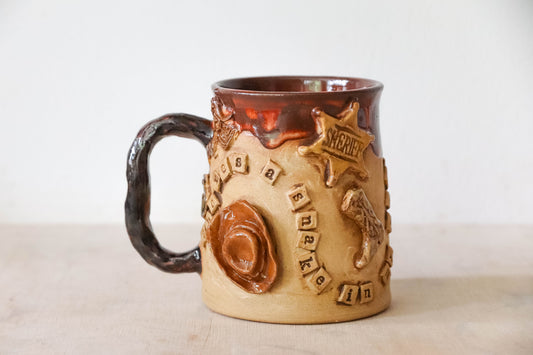 There's a Snake in My Boot Stoneware Mug