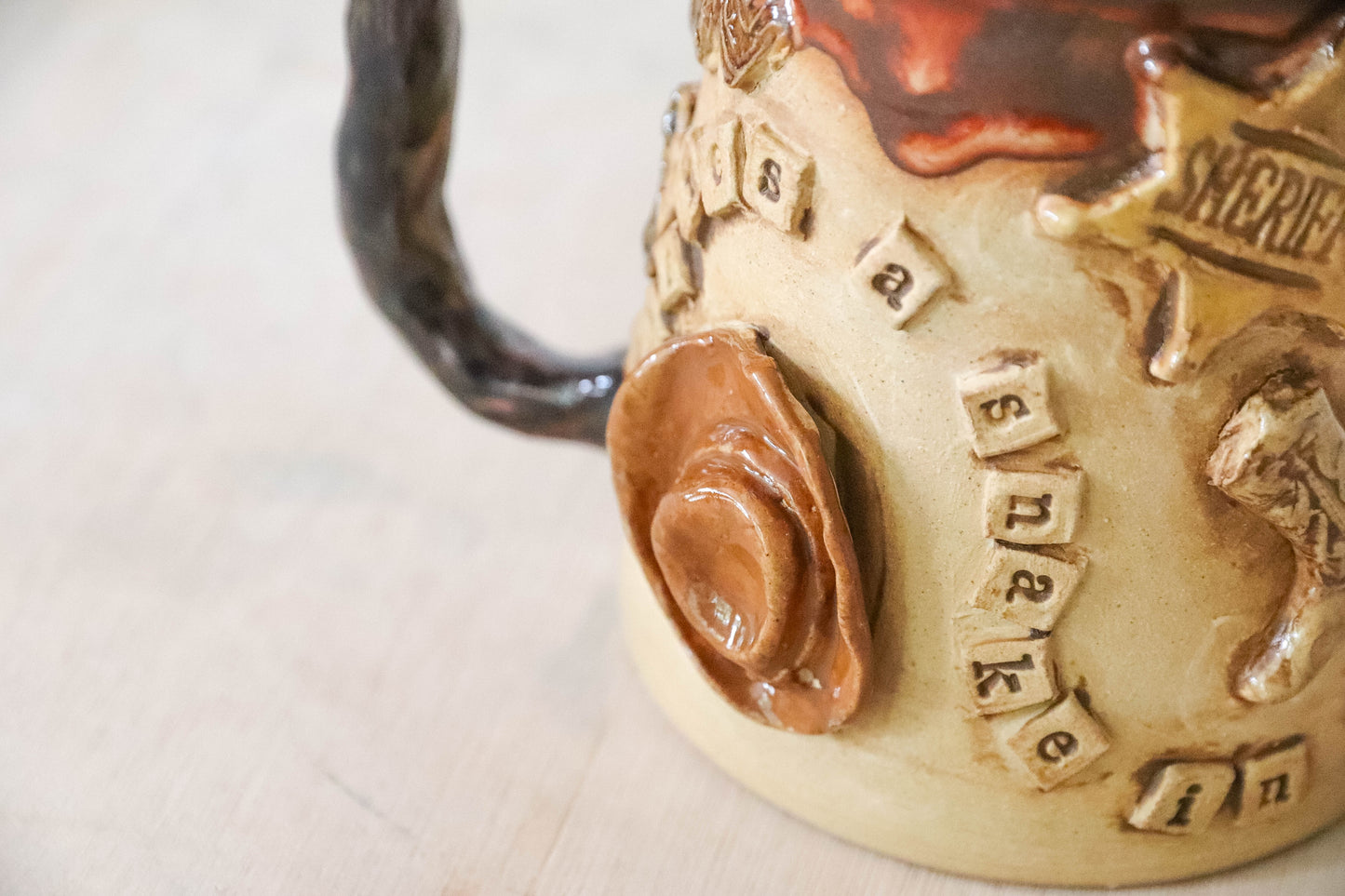 There's a Snake in My Boot Stoneware Mug