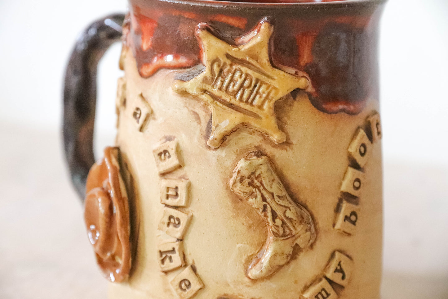 There's a Snake in My Boot Stoneware Mug
