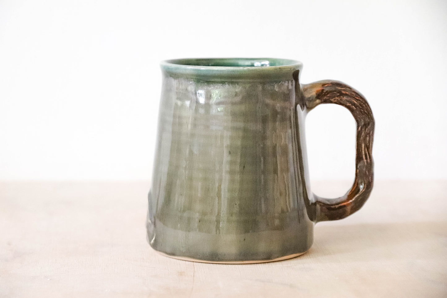 Blue Dragon Stoneware Mug