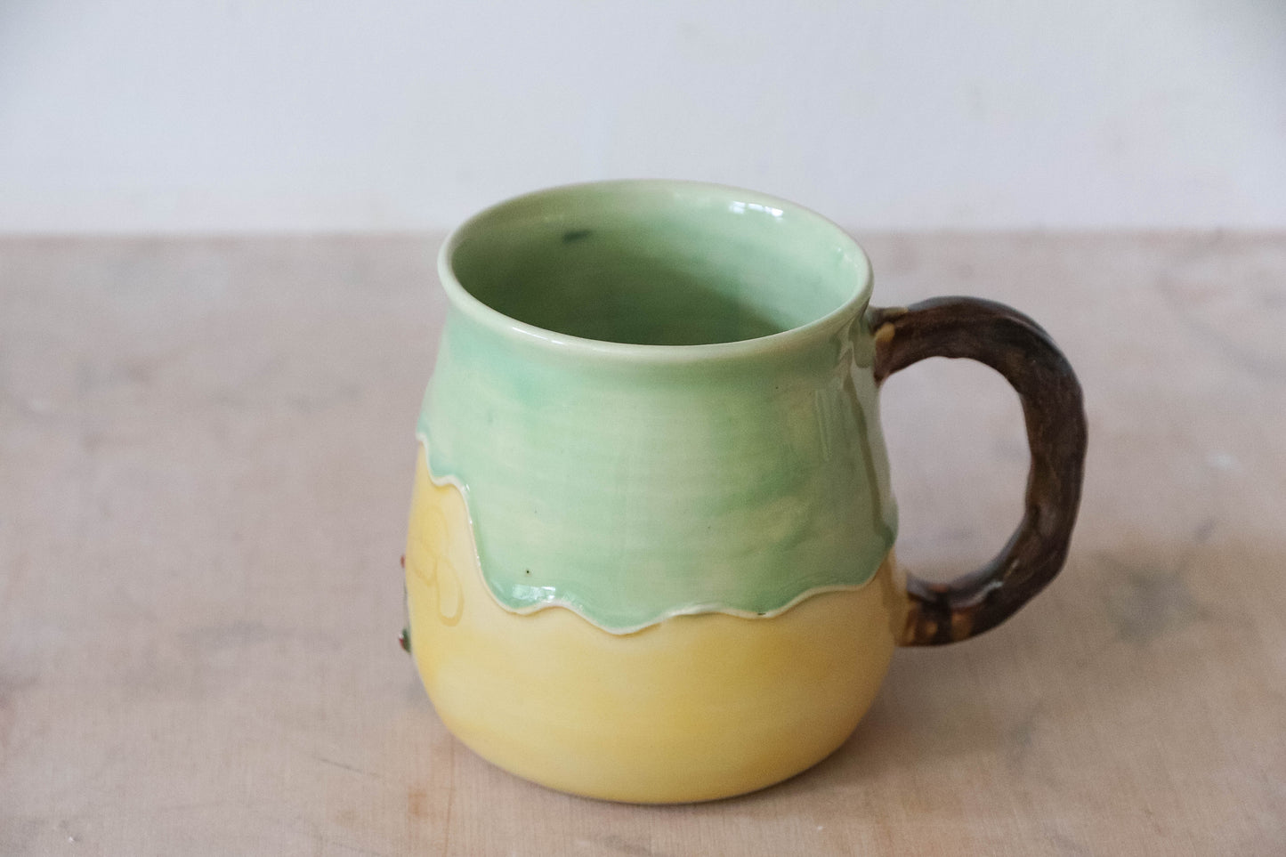 Yellow hobbit House Stoneware Mug