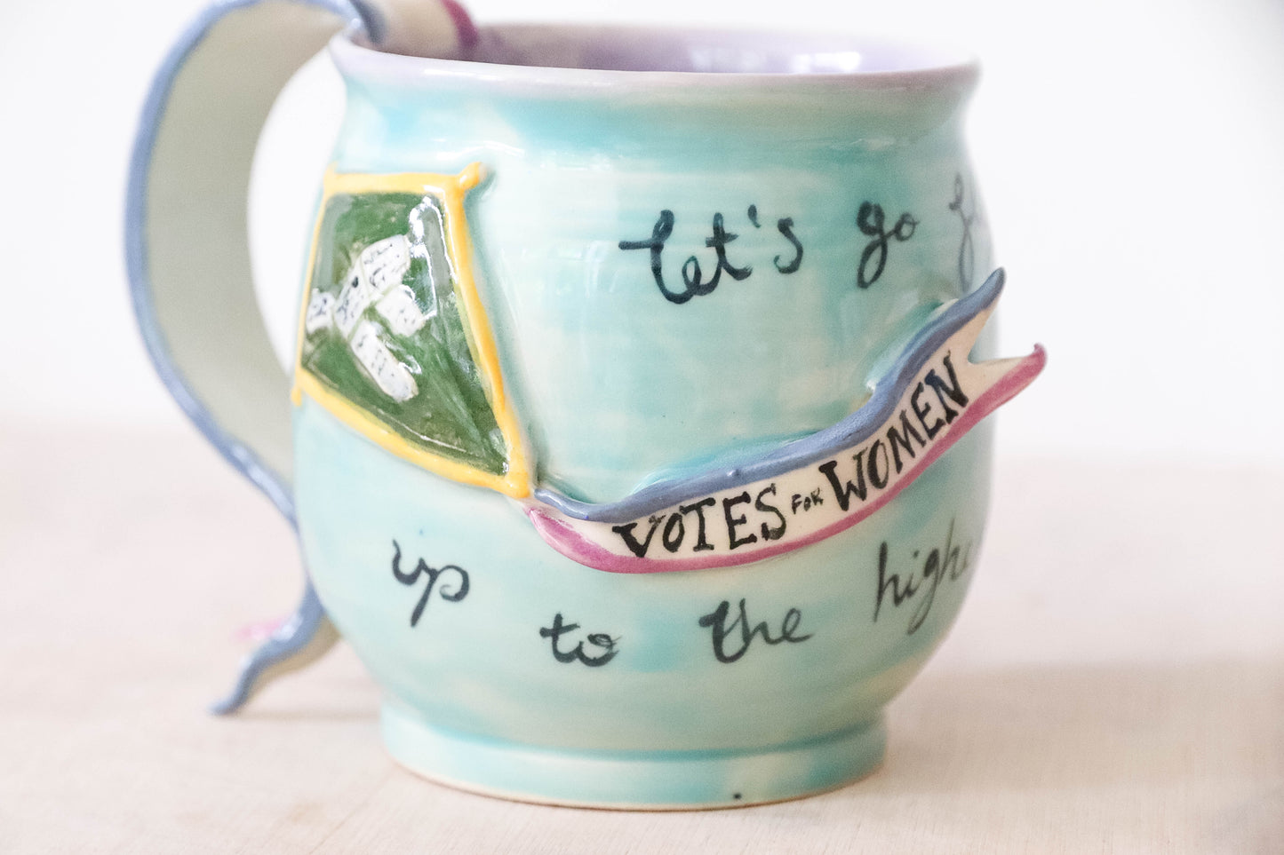 Fly a Kite Stoneware Mug