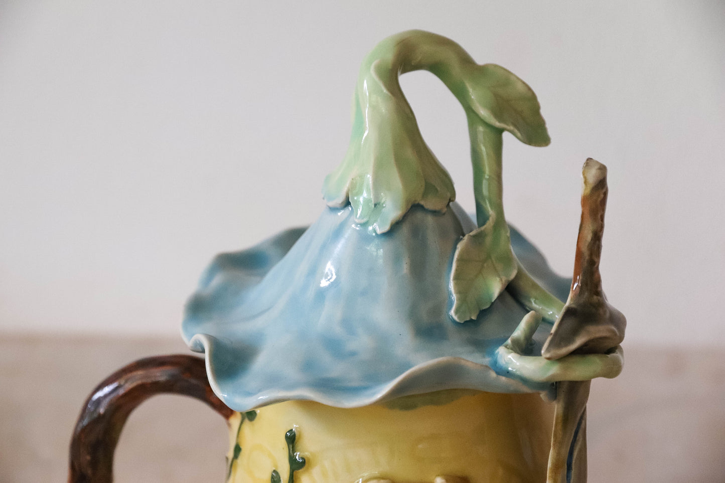 Hobbit House Flower Sword Stoneware Mug