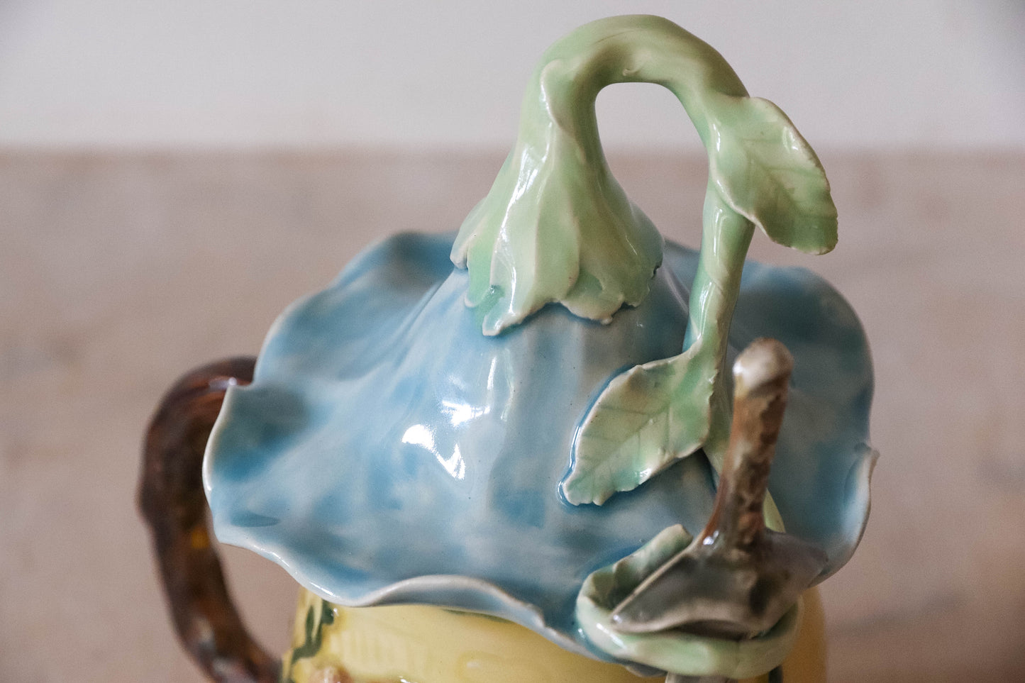 Hobbit House Flower Sword Stoneware Mug