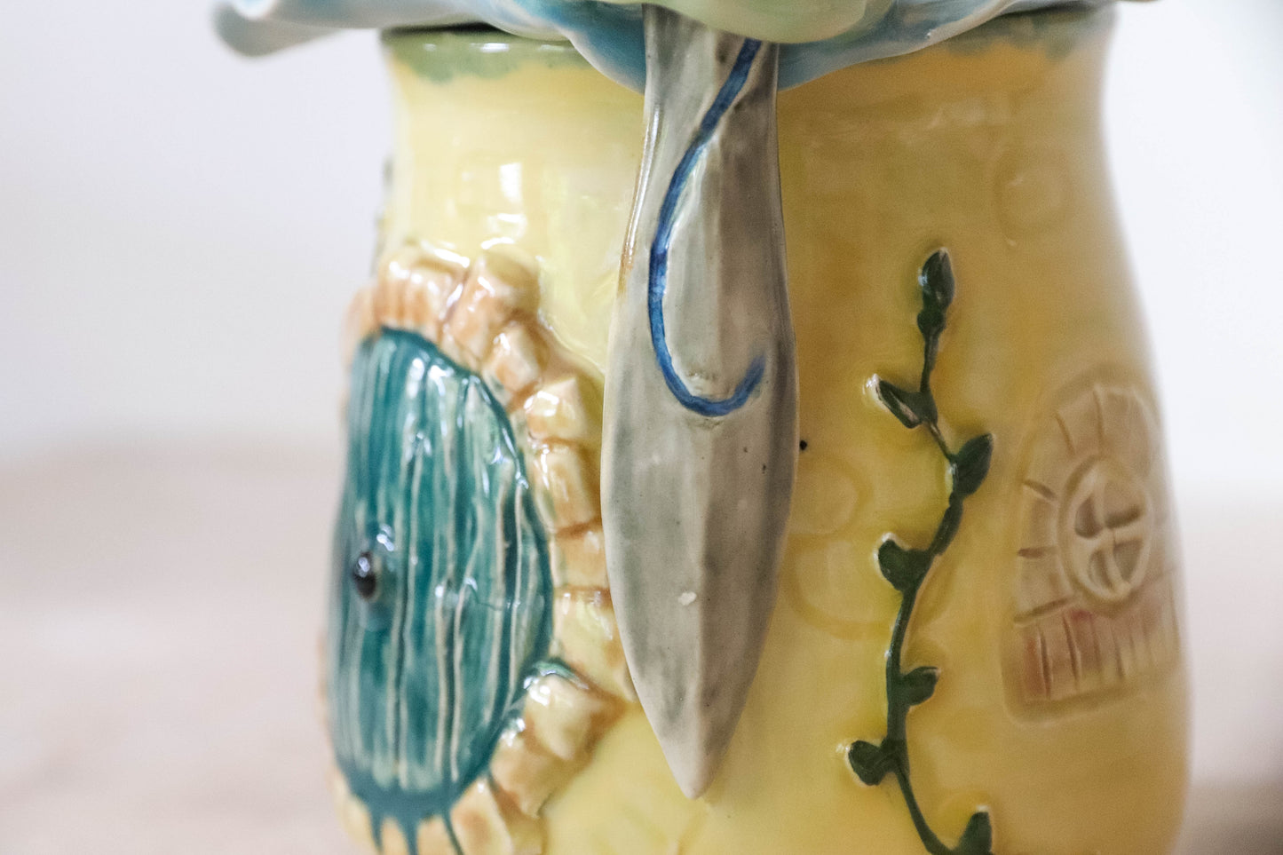 Hobbit House Flower Sword Stoneware Mug