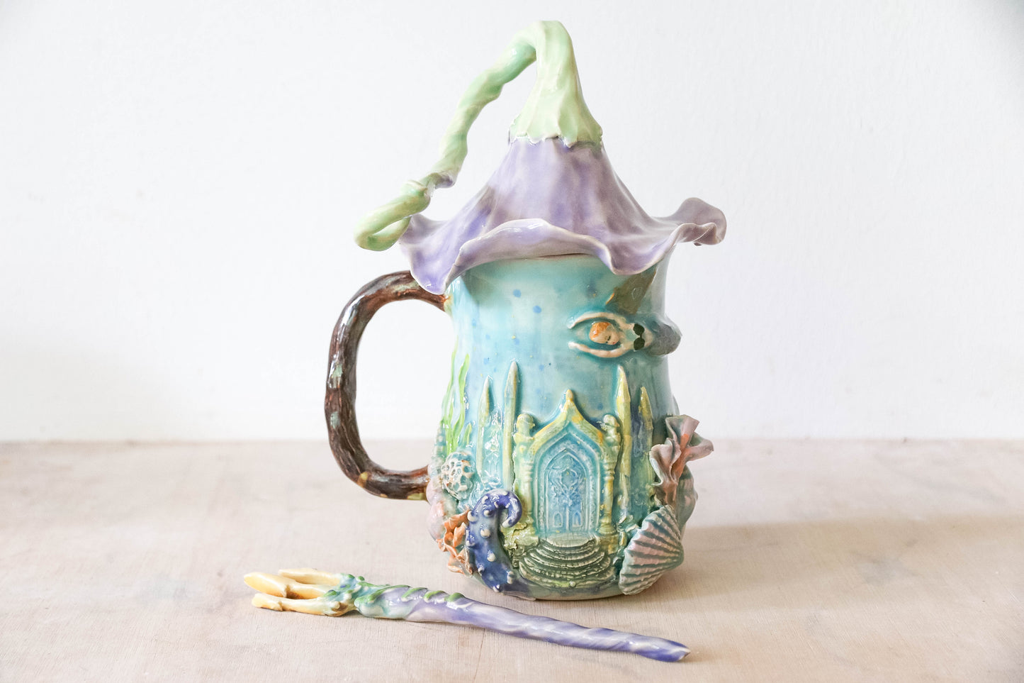 Mermaid Stoneware Mug