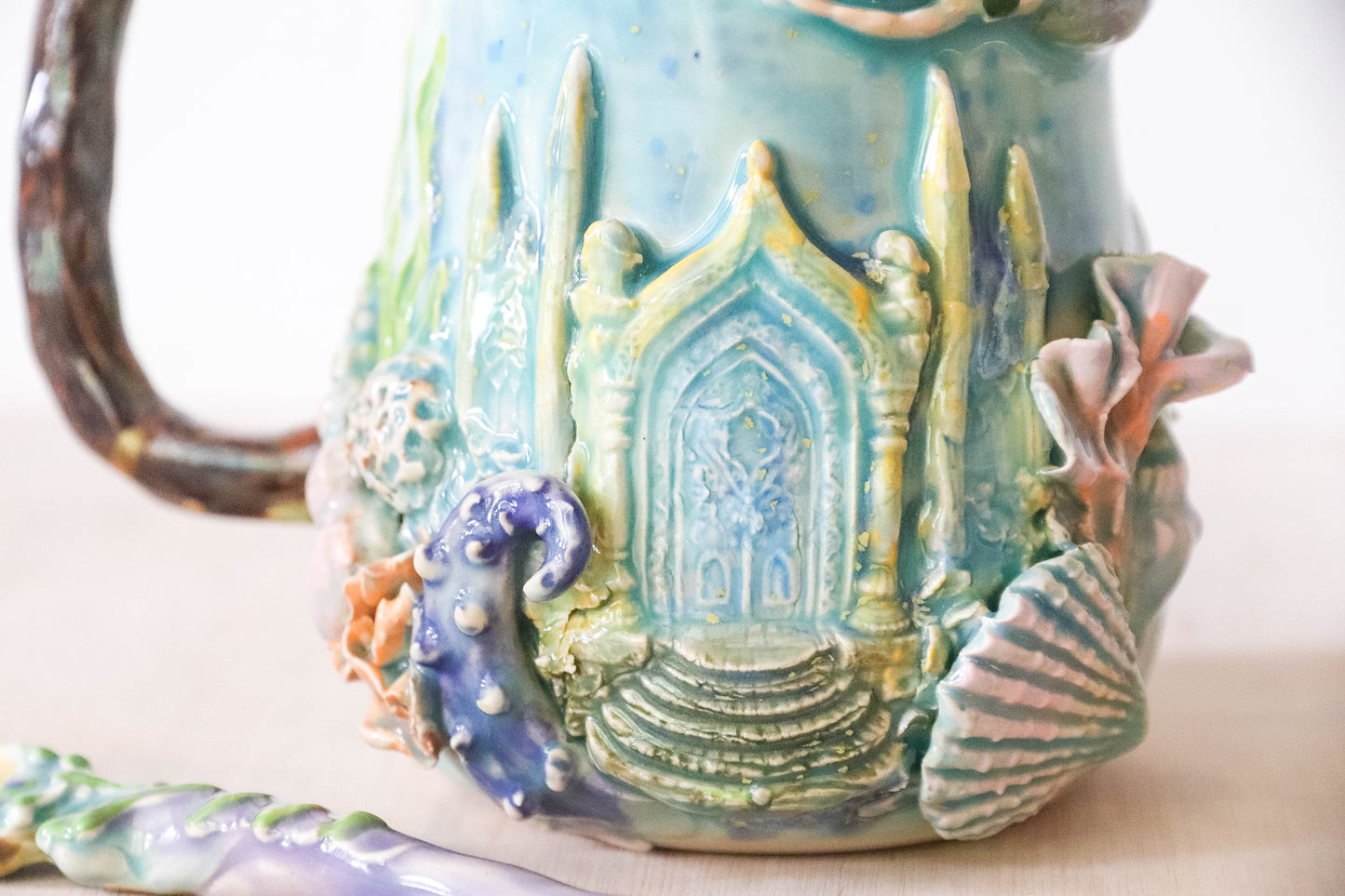 Mermaid Stoneware Mug