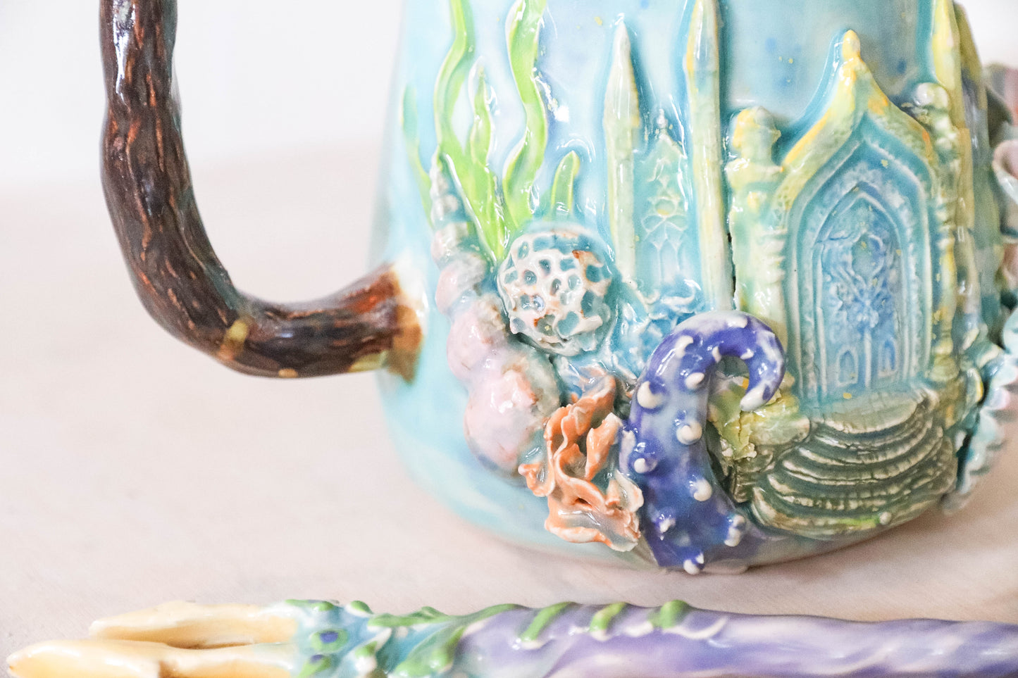 Mermaid Stoneware Mug