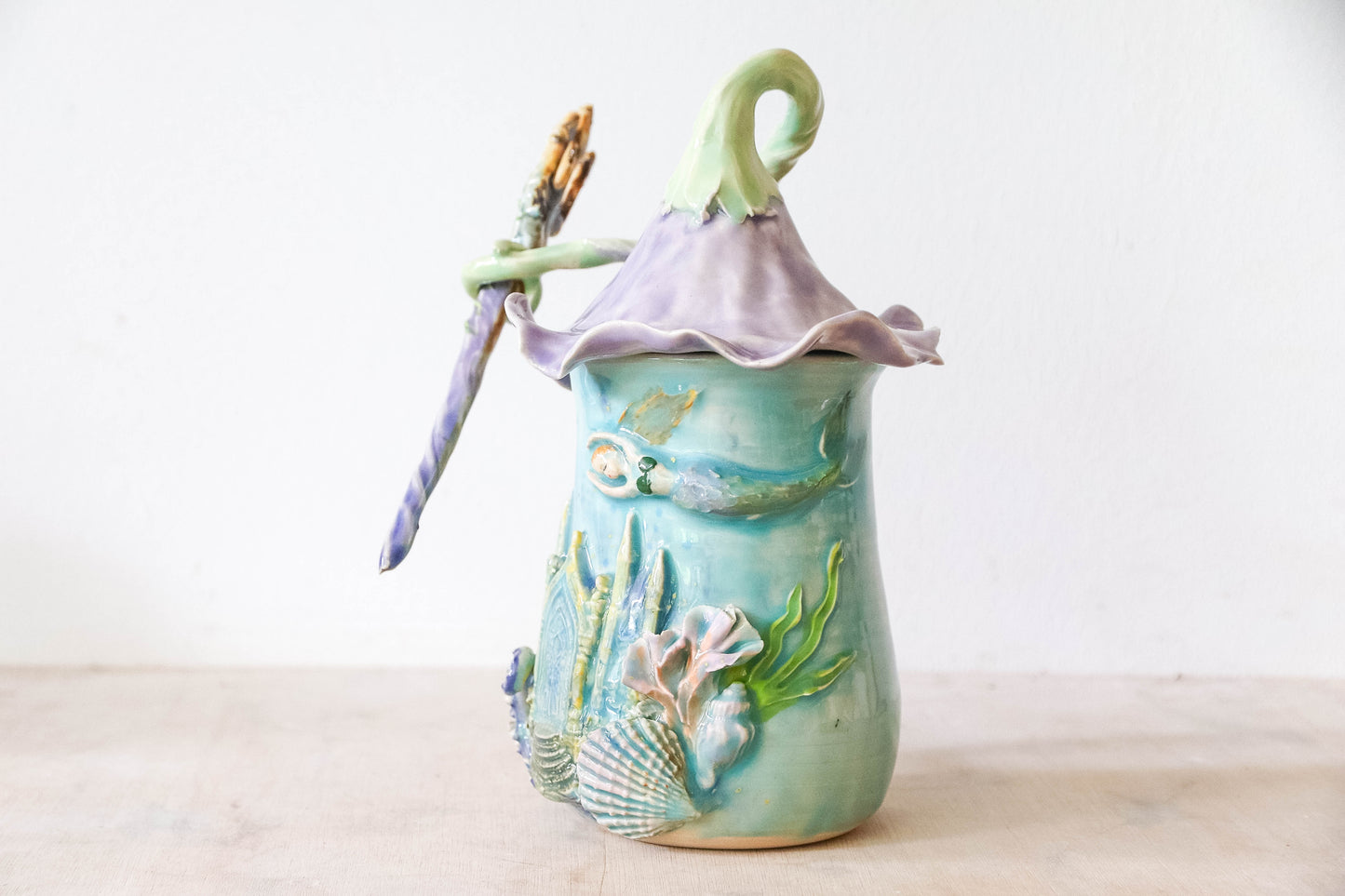 Mermaid Stoneware Mug