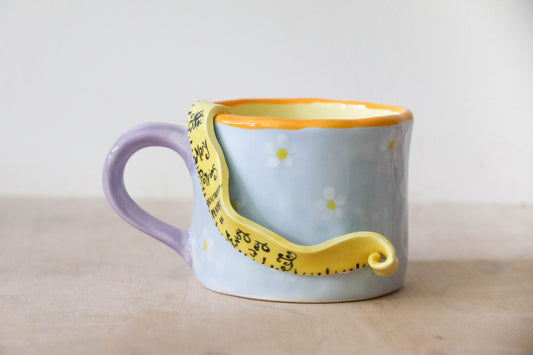 Tape Measure Mug Large